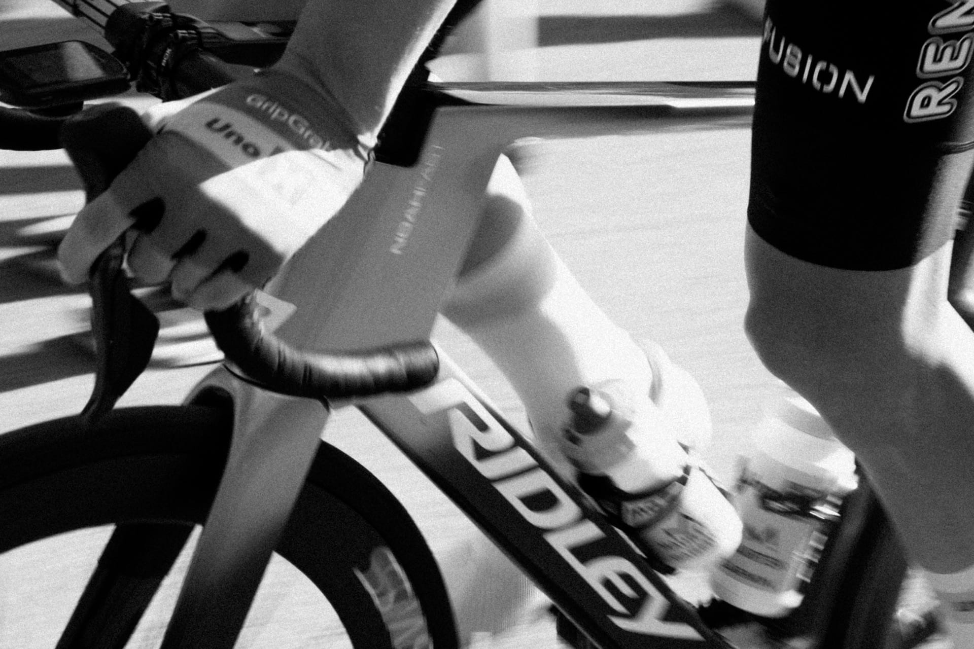 Ridley road bike in full flight — precision and speed